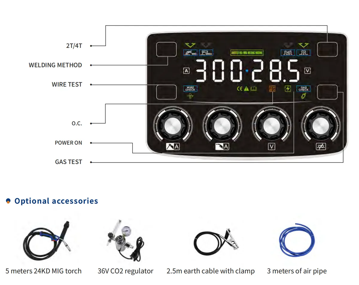 MIG-315 MIG Welding Machine product image 2