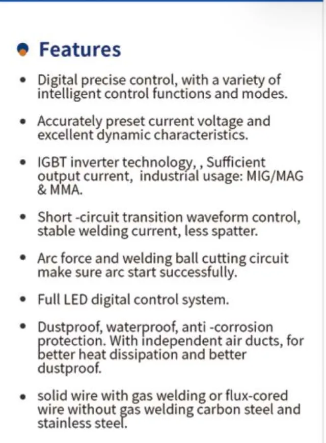 MIG-350 MIG Welding Machine product image 2