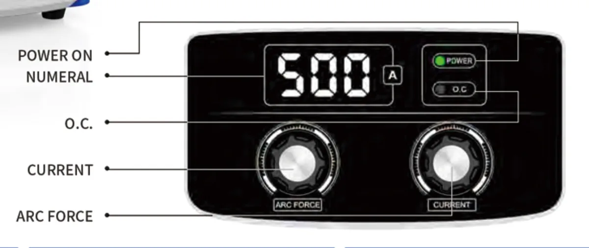 MMA-500 MMA Welding Machine product image 1